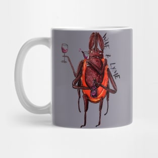 Wine and Lyme Mug